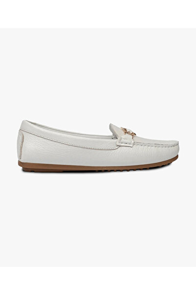 Greyder Pantofi de damă Off-White piele naturală loafers 5Y2WA57725