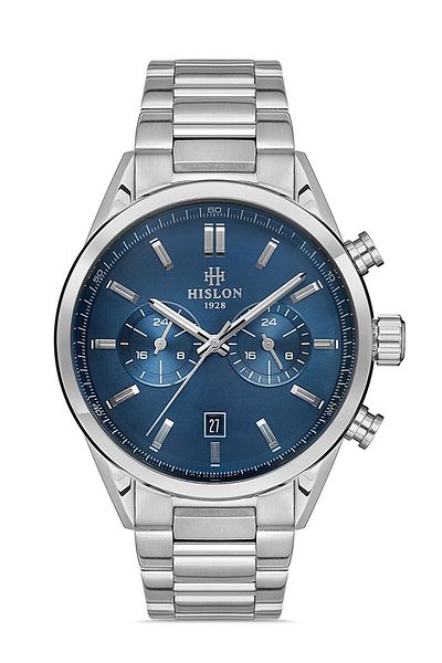 Hislon Date Collection Dt114S-11Ss Men Wrist Watch