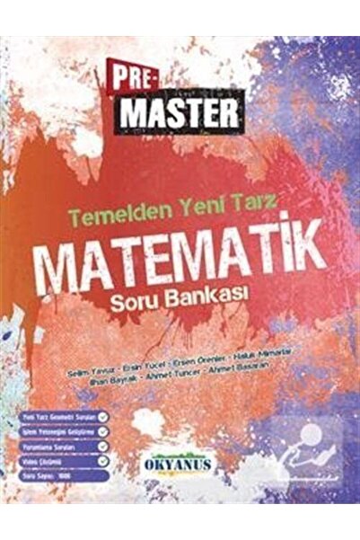 Okyanus Yayınları Pre Master Temelden Yeni Tarz Matematik Soru Bankası