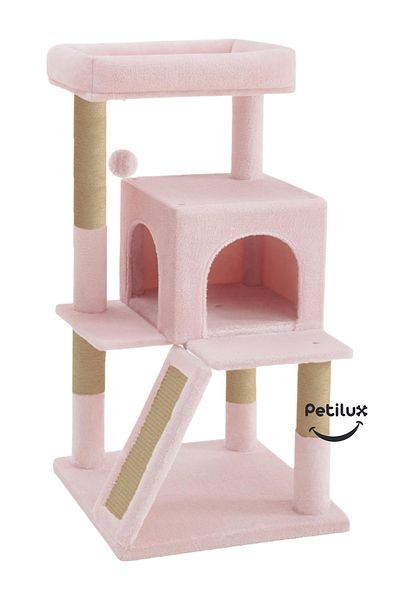 Petilux Decorative Cat Scratching House with Terrace