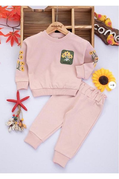 RAPAPA Baby Girl Seasonal Thin Daisy Printed Set - 25079