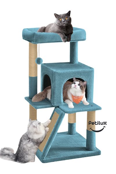 Petilux Decorative Cat Scratching House with Terrace