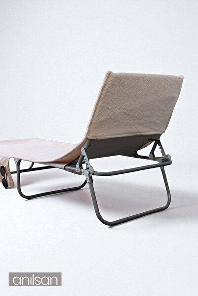 Anılsan 100% Cotton Sunbed Towel Powder 60X180 cm - Quick Dry Beach and Pool Towel