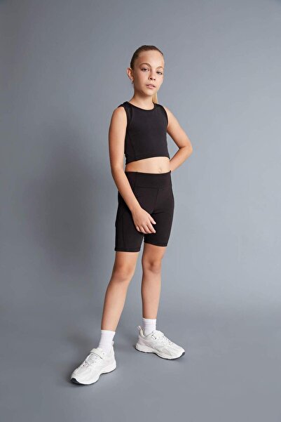 DeFacto Girl's Biker Tights - D1969A824HS Model