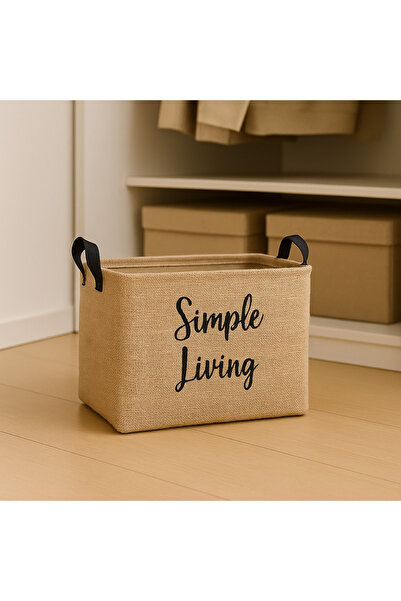 LUXWAY HOME Simple Living 2 Сгъваема декоративна кошница за организиране без юта - многофункционална употреба