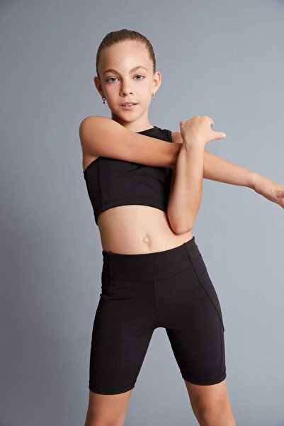 DeFacto Girl's Biker Tights - D1969A824HS Model