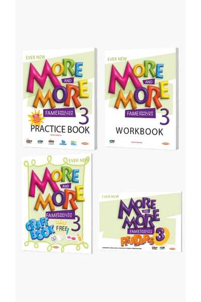 Kurmay Yayınevi MORE & MORE 3.SINIF PRACTICE BOOK SETİ