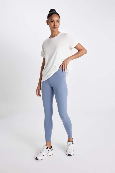 DeFacto DefactoFit Leggings de fitness cu talie înaltă, elastice, de bază, drepte B4147AX24SP