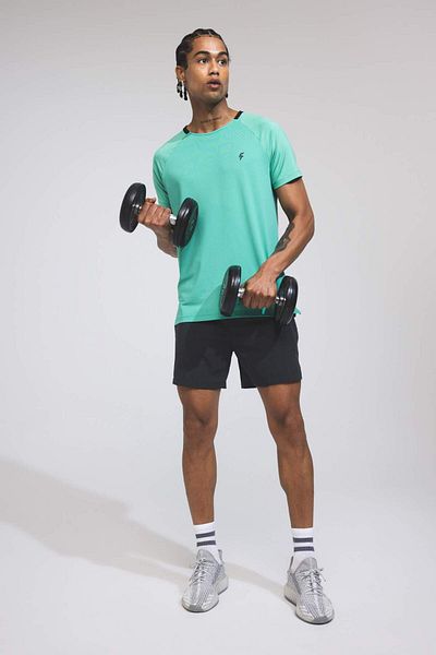 DeFacto DeFactoFit - Crew Neck Heavy Fabric Athlete T-Shirt C1488AX24SM