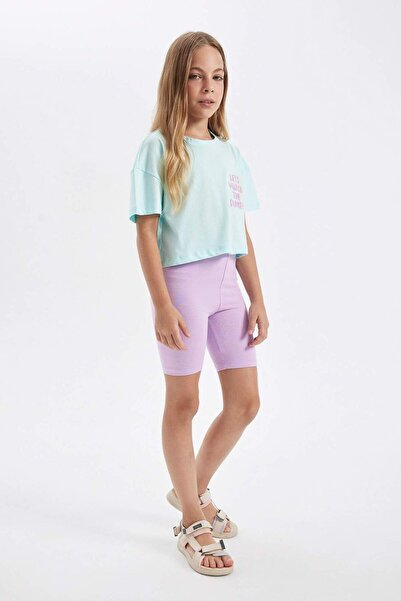 DeFacto Girl's Biker Tights - D0901A824HS Model