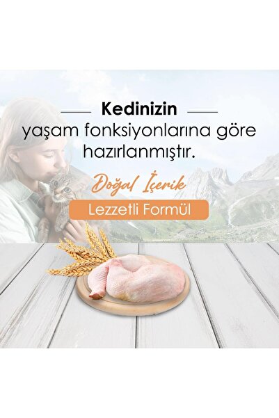 Bonnie Tavuklu Yetişkin Kedi Maması 10 Kg