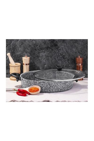 Taç Ultra Granite Flat Pot 30 Cm Rice Pot-3405