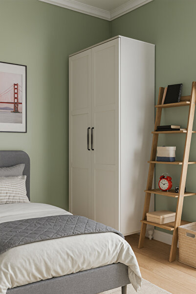 arionkids Alin Dolap 2 Kapaklı-Çekmeceli | %100 MDF | REHAU Kapaklı | Çekmeceli | Ağaç Ayaklı