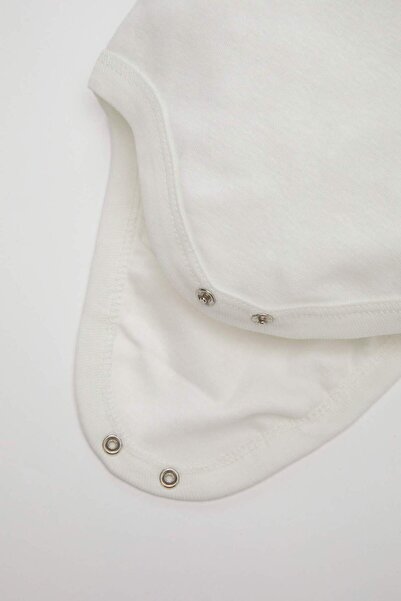 DeFacto Erkek Bebek 2'li Takım Dokuma Kısa Kollu Çıtçıtlı Body Şort C4361A524SM