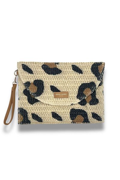 Pierre Cardin Pi̇erre Cardi̇n Women's Straw Hand Bag 05Pc25Y1500