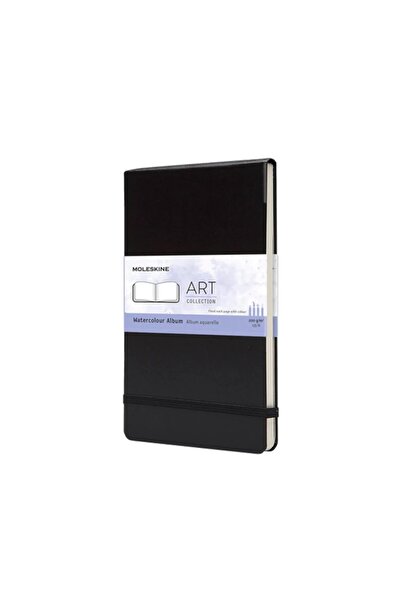 Moleskine Black Hard Cover Watercolor Notebook - 13X21