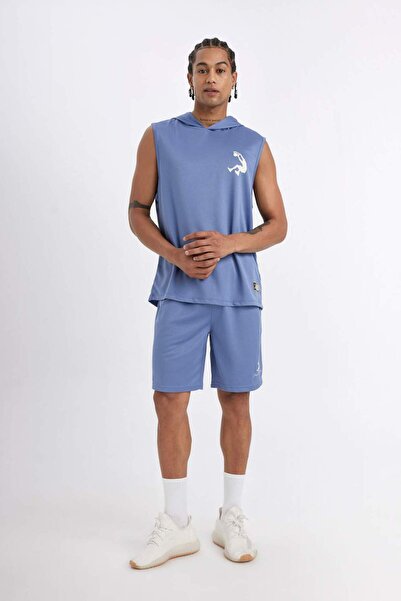 DeFacto Defactofit Shaquille Oneal Standard Fit Short Leg Shorts C6999Ax24Hs