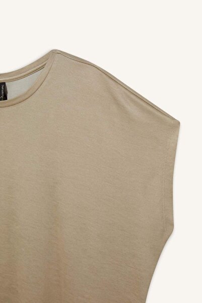 DeFacto Modal Basic rövid ujjú, nyakú póló - C8807ax24sm