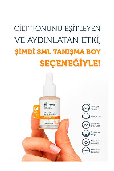 The Purest Solutions Canlandırıcı Aydınlatıcı Cilt Bakım Seti