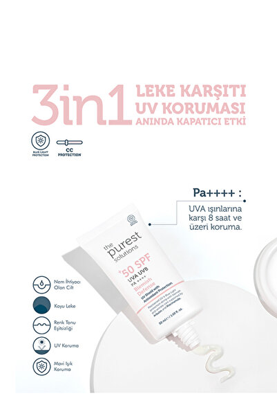 The Purest Solutions UV Korumalı & Arındırıcı Cilt Bakım Seti