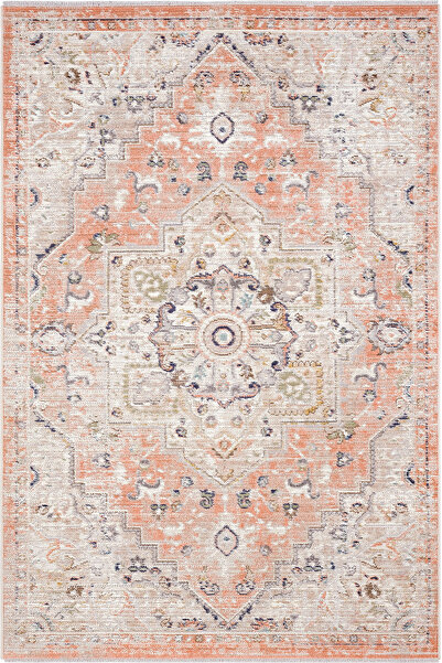 Cool Halı Zaraf Orange Classic Round Ethnic Pattern Vintage Carpet Living Room Hall Thin Summer Carpet