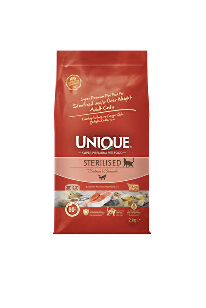 Unique Adult Cat Sterılısed Wıth Salmon 1,5 Kg