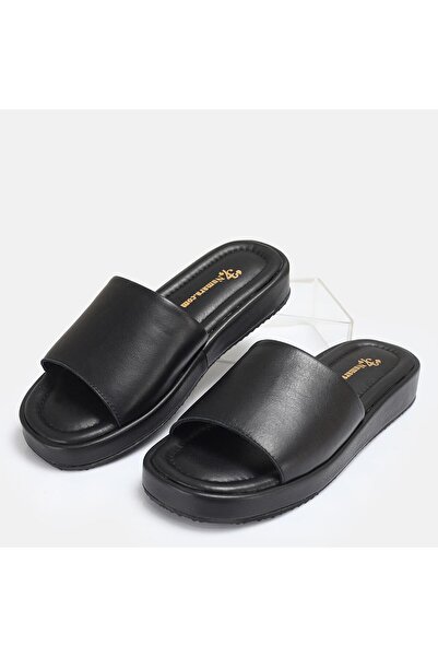 37Numara BÜYÜK NUMARA HAKİKİ DERİ COMFORT TERLİK 41-42-43-44-45-SİYAH