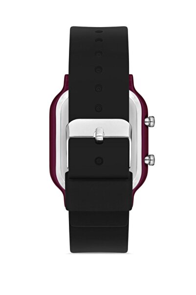 Aqua Di Polo 1987 Women's Black Silicone Digital LED Wristwatch Apwr032606