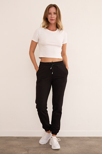 Fulla Moda Φούτερ με ελαστική μέση και πόδια