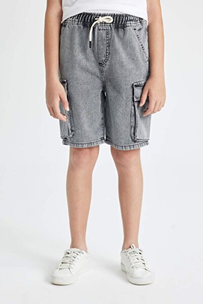 DeFacto Erkek Çocuk Jean Şort C0578A824HS