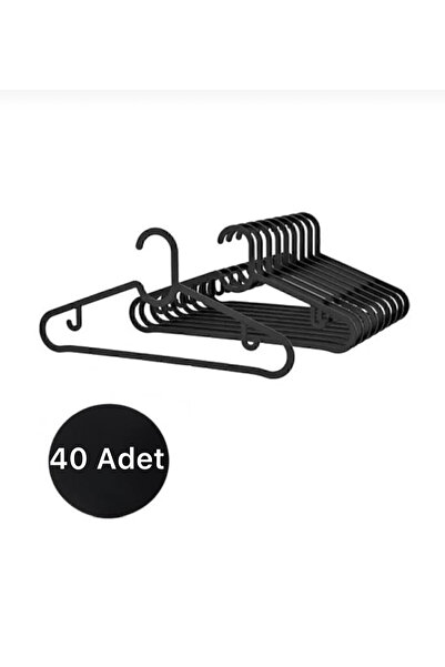 Webmall 40 Adet Elbise Askısı Gömlek Penye Etek Askısı 40 Lı Set