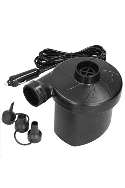 SIKS Pompă electrică pentru umflarea și dezumflarea saltelelor, 3 duze, 12 V ...