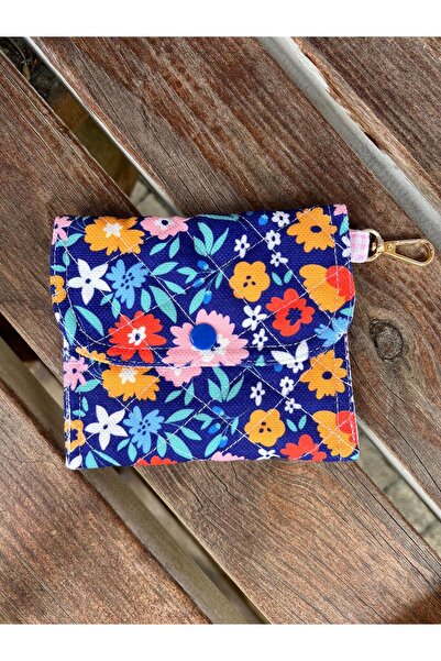 HelloPunch&Bags Cüzdan –ÇİÇEK DESENLİ El Yapımı, Fermuarlı İÇ Göz, Çıtçıt Kapamalı CÜZDAN | HELLOBAGSSTYLE