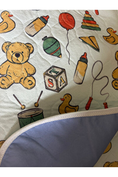 CDE Anne Bebek Yenidoğan Alt Açma Değiştirme Pedi Minderi Örtüsü (75X90CM)