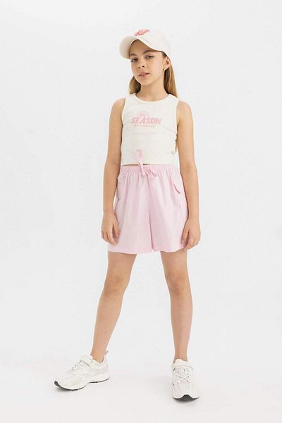 DeFacto Girl's Cotton Shorts - B5049A824HS