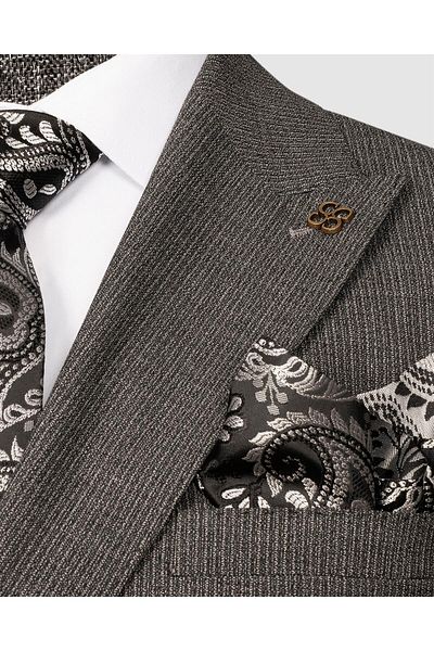 echol Ech. 513 Pinstripe Double Breasted Suit