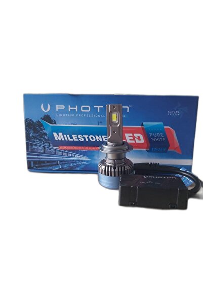 Photon Milestone Katana Edıtıon H7 12/24 V 14000 Lumen 6000 Kelvın Parçamar.