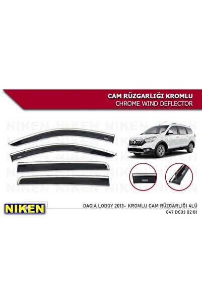 Niken Dacia Lodgy Kromlu Cam Rüzgarlığı 2013 Sonrası