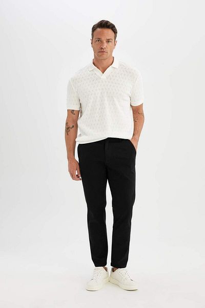 DeFacto Twill Chino Canvas Pants D1779Ax24Sp