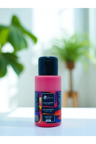 Piktura Akrilik Multisurface Boya 50ml Derin Kırmızı