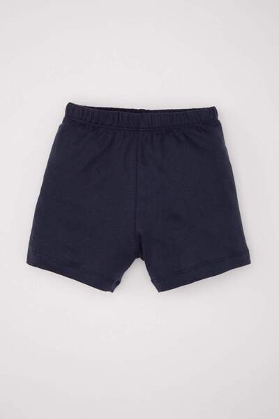 DeFacto Baby Boy 2 Piece Set Crew Neck Printed Short Sleeve T-Shirt Shorts C1350A524Sm