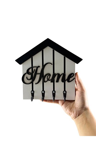 Ev Deryası Home Yazılı Duvar Anahtarlık Askılığı, Anahtar Askısı, Anahtarlık ...