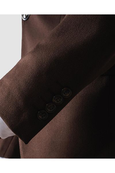 echol Ech.2351 Plain Fabric Vest Suit