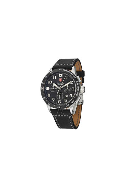 Victorinox Swiss Army Erkek 24783.1000 Airboss Mach 6 Otomatik Kronograf Siyah Kadranlı Saat