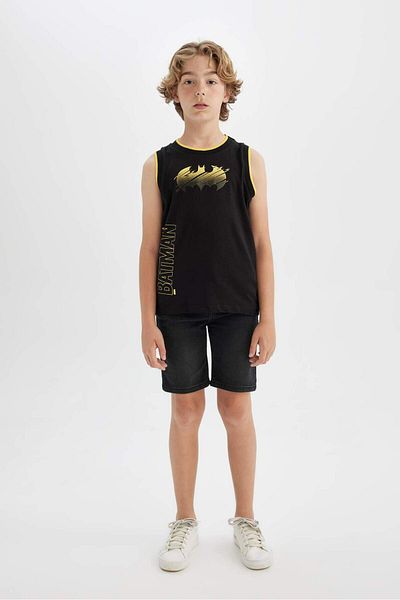 DeFacto Batman Tanktop für Jungen - Rundhals, C4256A824HS