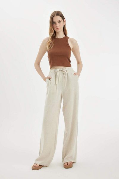 DeFacto Camisole cu guler cu șalter ajustat, maiou simplu de bază U0357AZ24SM