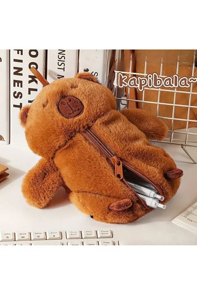 CEYA Kapibara Plush Pencil Case