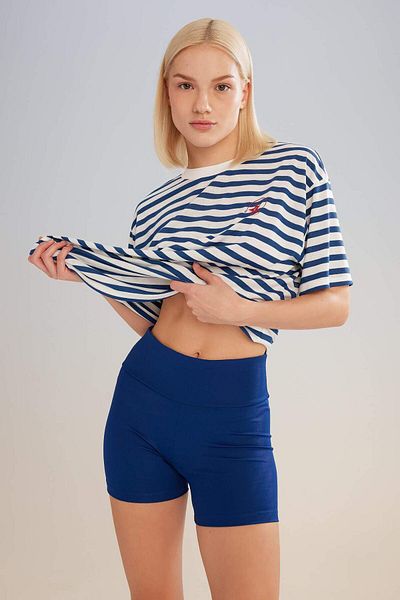 DeFacto DeFactoFit Biker - Sport-Leggings mit schwerer Taillenbetonung aus Stoff C5827AX24SM