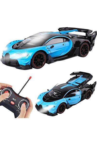 HAIZOL DIVO RC Car 1:14 Scale Fast 2.4GHz Cool Lights with Open Door ,boot rechargeable Red