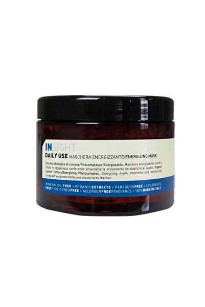 Insight Daily Use Günlük Enerji Veren Saç Maskesi 500 ml 8029352353420